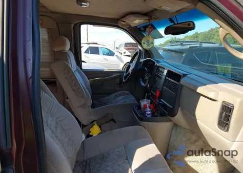 2004 GMC Savana Upfitter from USA, damaged, VIN 1GDFG15X541109566